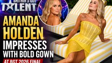 Amanda Holden impresses with bold gown at BGT 2026 final