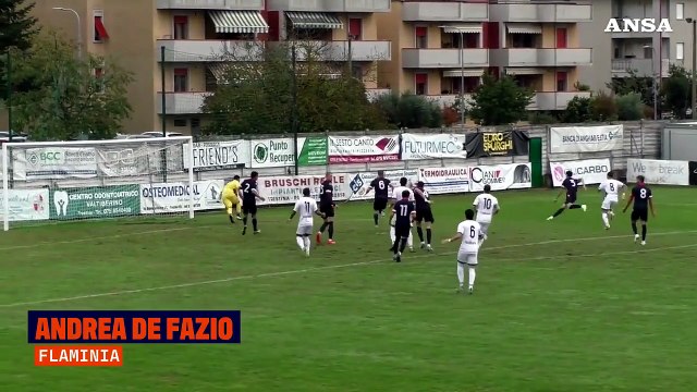 Le parate piu' spettacolari della serie D: la settima giornata