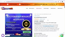 Buy Verified Binance Accounts for Sale in 2026 USA