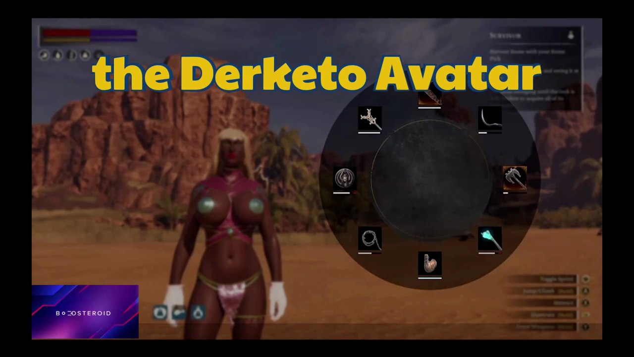 Conan Exiles the Derketo Avatar #Boosteroid