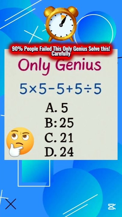 Only genius solve this math challenge test your brain 🧠🤔🧐🤨💪💫