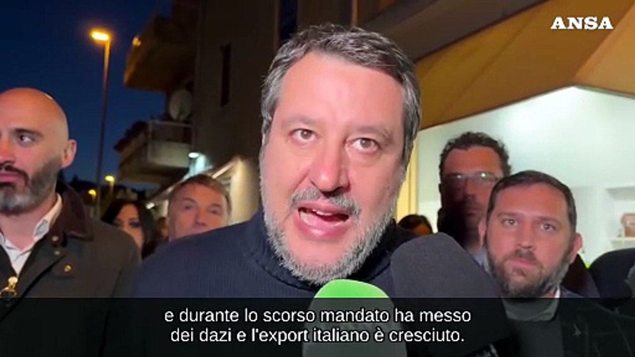 Salvini: "Nobel a Trump se fa finire la guerra Russia-Ucraina"