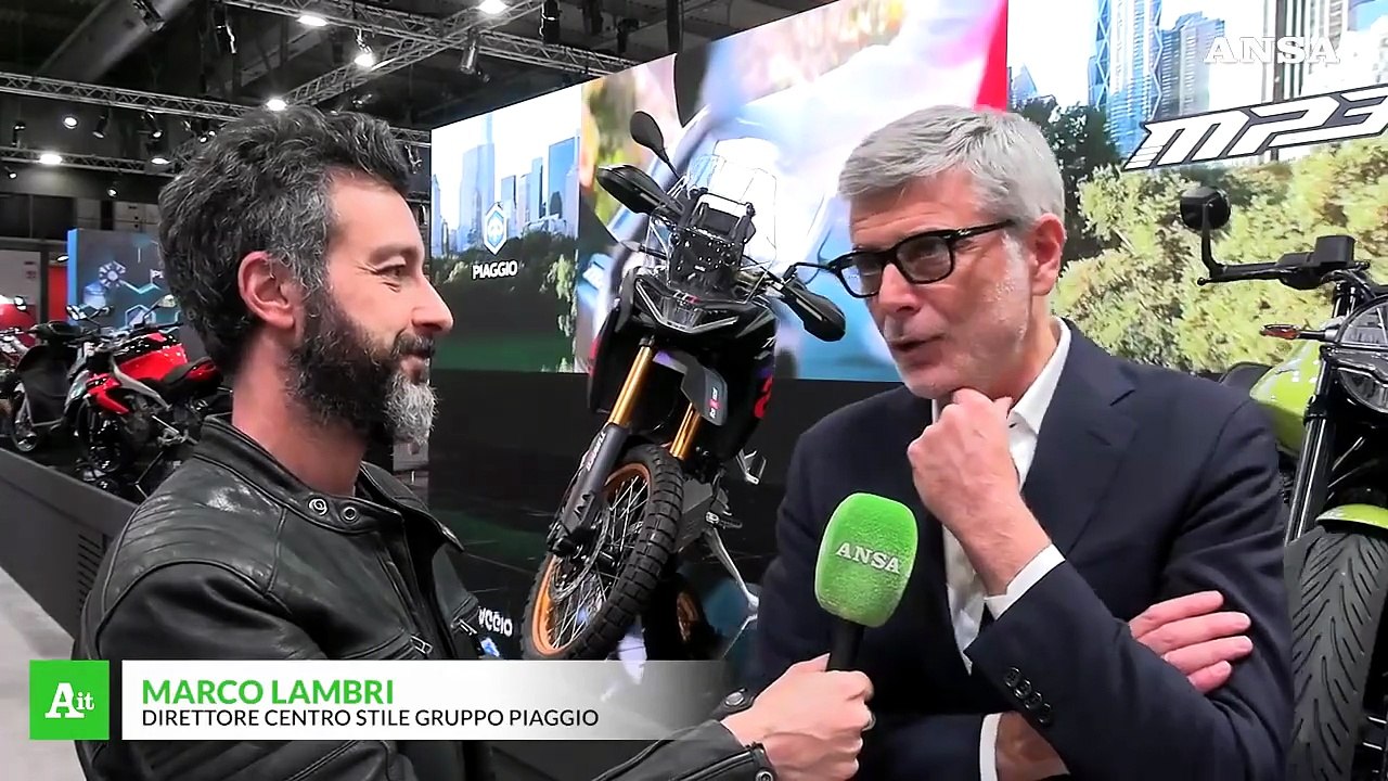 Piaggio ad Eicma tra storia ed innovazione