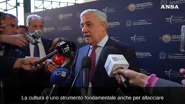 Stati generali, Tajani: Italia prima potenza culturale nel mondo