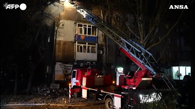 Ucraina, attacco di droni russo a Mykolaiv: cinque morti