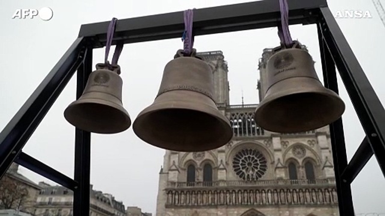 Parigi, dopo 5 anni tornano a suonare le campane di Notre-Dame