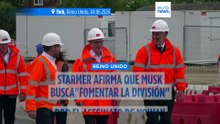 Starmer dice que Elon Musk intenta "fomentar la división" por el asesinato de Henry Nowak