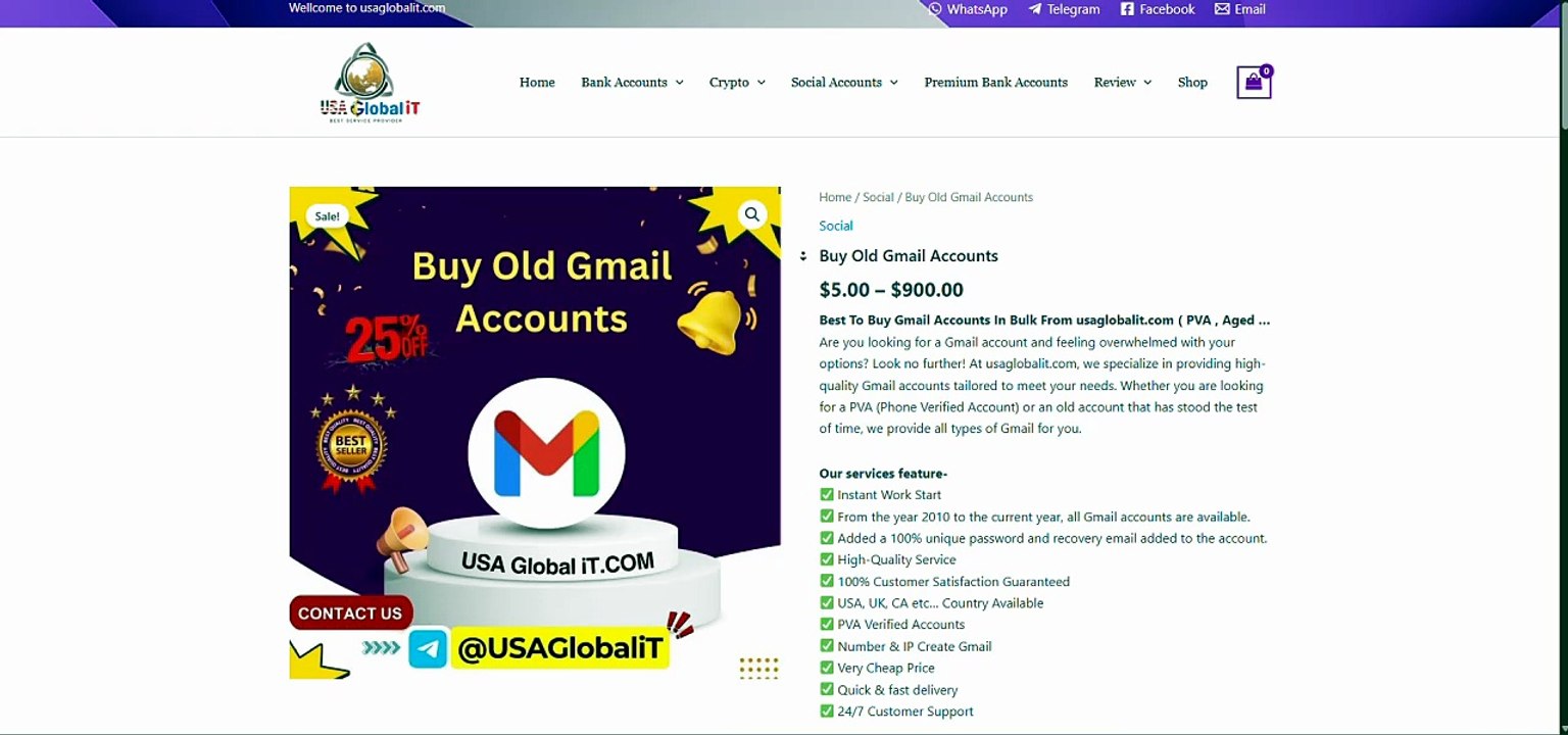 Where to Buy Aged Gmail Accounts in 2026: 12 Top-Rated ...
