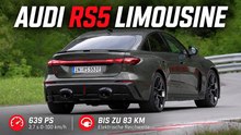 Audi RS5 Limousine Bedfordgrün | Angriff auf die BMW M3 Limousine