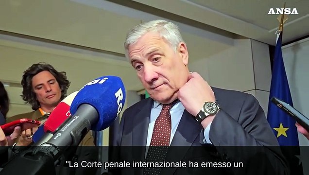 Mandato d'arresto per Netanyahu e Gallant, Tajani: Sosteniamo la Cpi, valuteremo