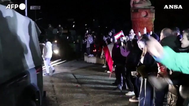 Qlayaa accoglie l'esercito libanese dopo il cessate il fuoco con Israele