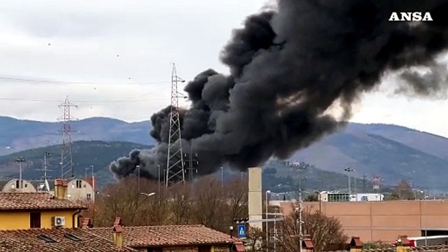 Esplosione in una raffineria a Calenzano