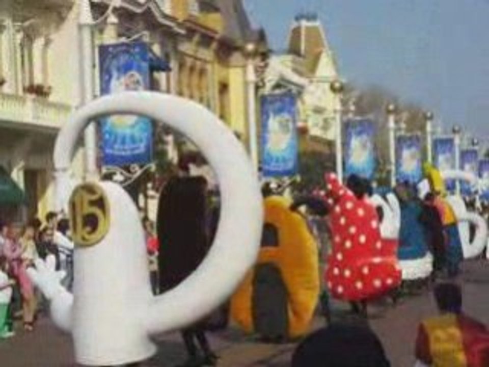 12 AVRIL 2007 DISNEYLAND 15 ANS