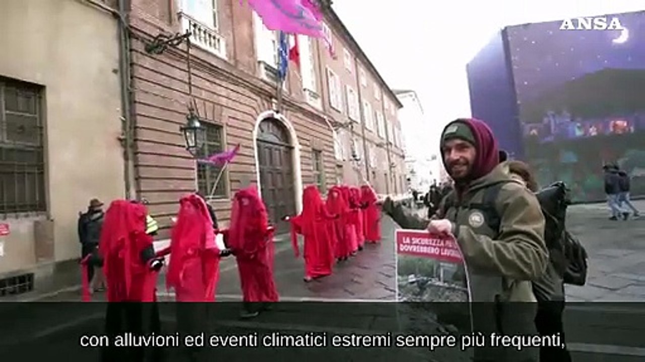Torino, Extinction Rebellion in strada per il clima