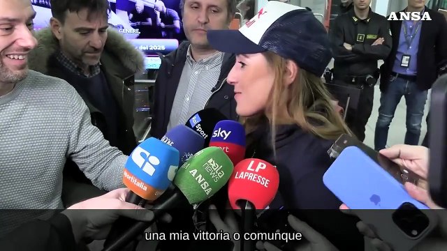Sofia Goggia rientra in Italia: Contentissima, meglio non potevo fare