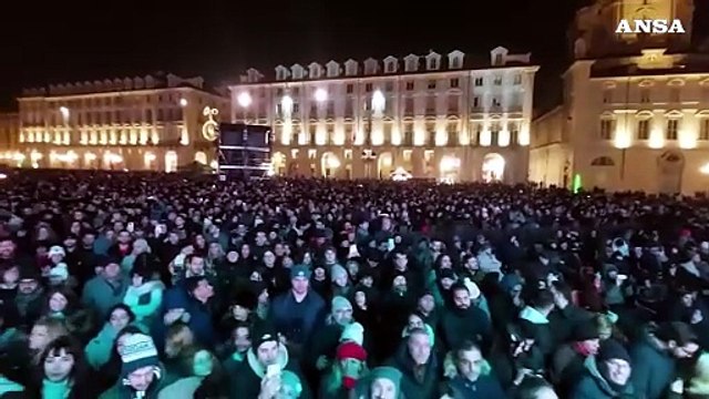 Capodanno a Torino, il concerto in piazza Castello
