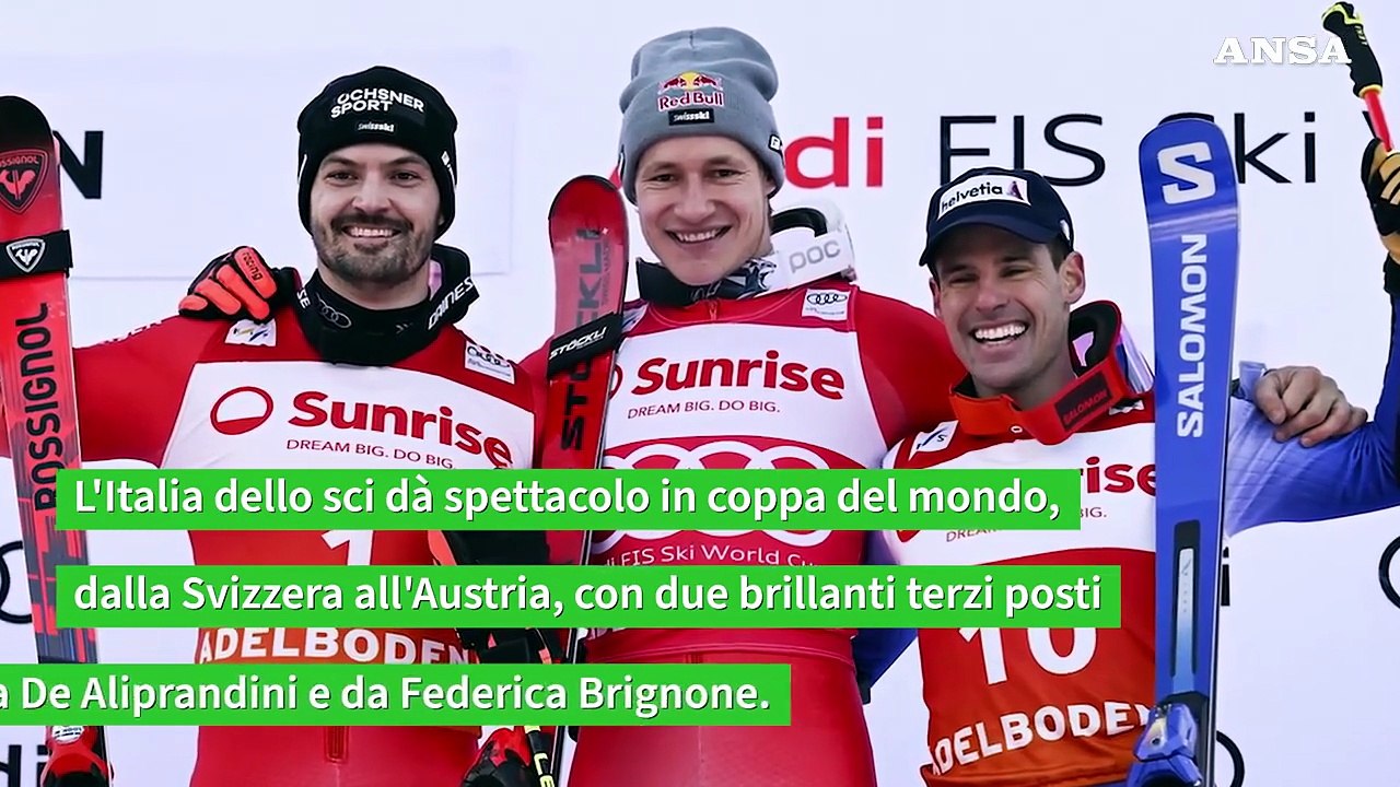 De Aliprandini e Brignone colorano d'azzurro la coppa del mondo di sci