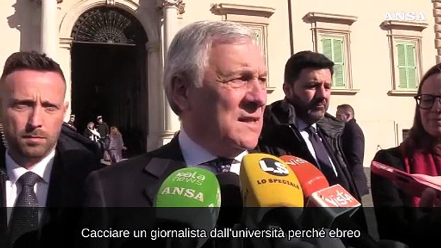 Giorno della Memoria, Tajani: Antisemitismo va combattuto, cio' che e' successo puo' riaccadere