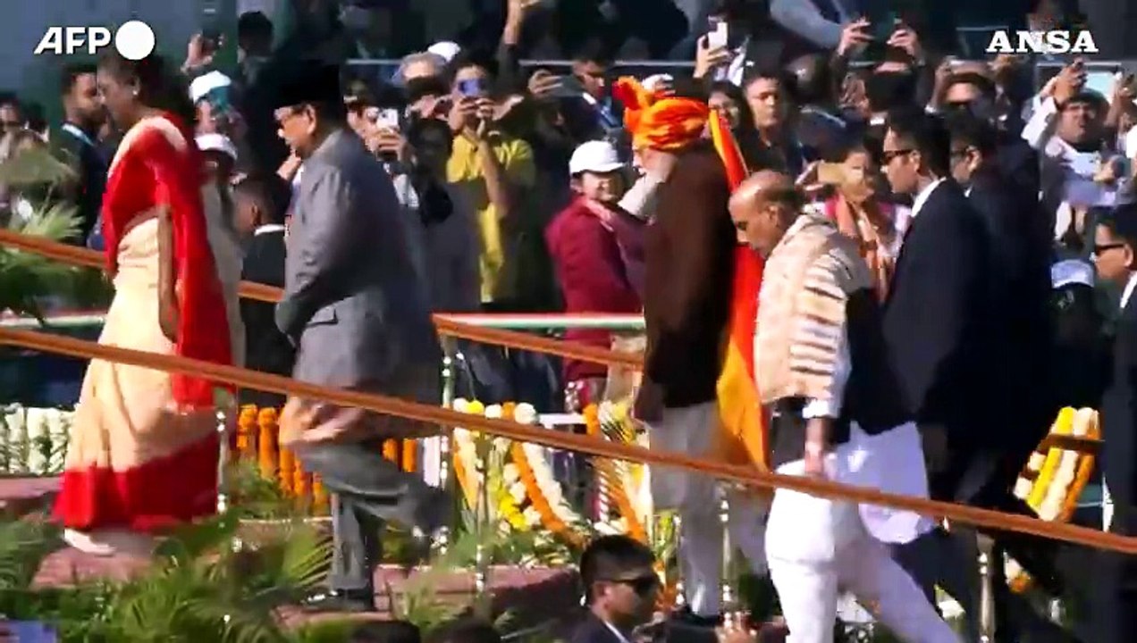 L'India celebra la 76esima Festa della Repubblica