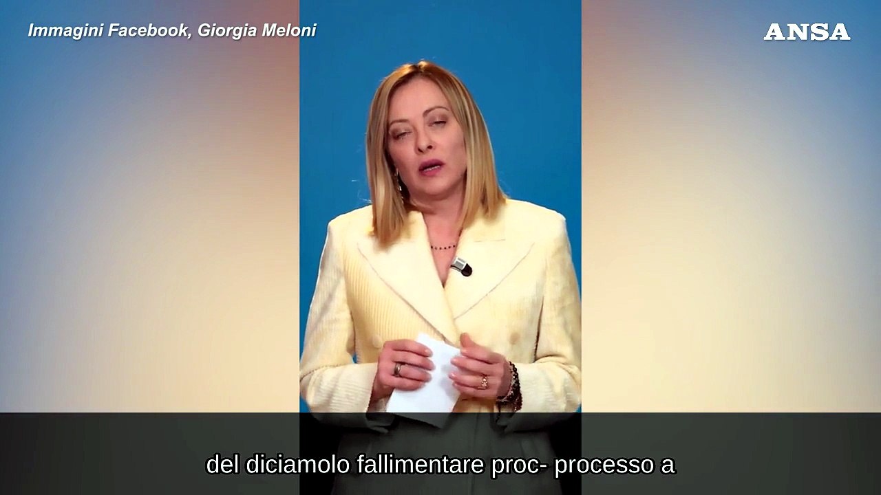 Meloni: "Ho ricevuto un avviso di garanzia da Lo Voi per Almasri"