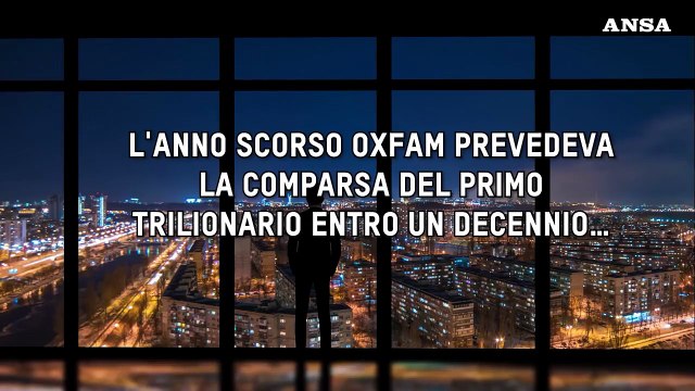 Rapporto Oxfam: aumenta il divario tra miliardari e poveri