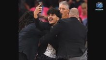 NBA Finals Interrupted as Fan Rushes Court for Wembanyama Selfie 🏀📸 #NBAFinals #VictorWembanyama