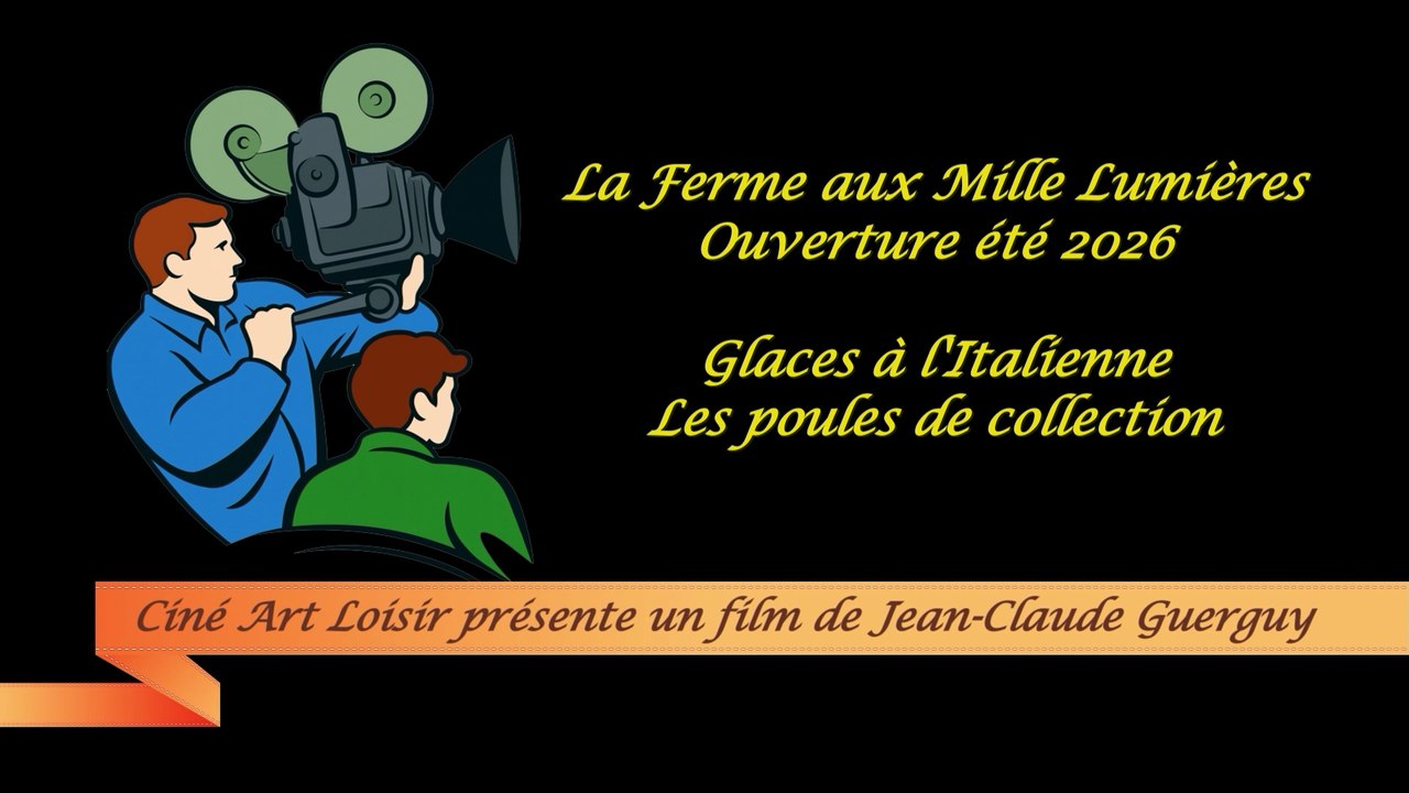 Pause Gourmande à la Ferme aux Mille Lumières Ciné Art Loisir vous régale avec ses glaces à l’italienne ! film JC Guerguy