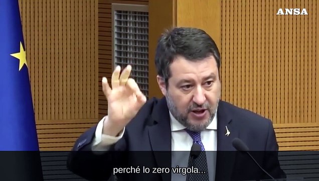 Salvini: Con l'esercito europeo ci avrebbero gia' portato in guerra