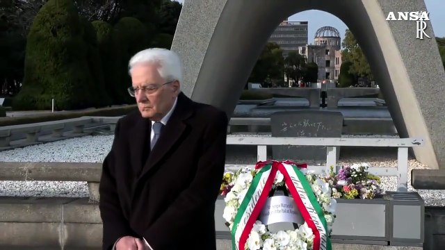 Il Presidente Mattarella al Memoriale della Pace di Hiroshima
