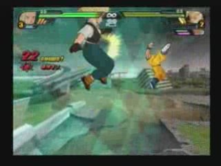 C-18 contre Sangoku et Vegeta.