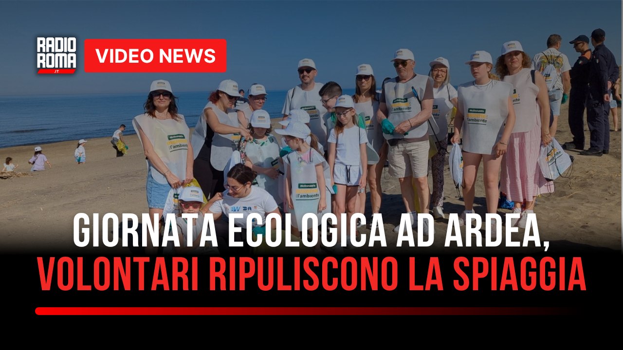 Giornata Ecologica ad Ardea, volontari ripuliscono la spiaggia