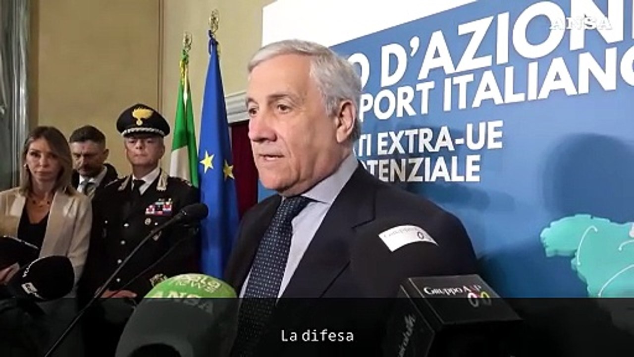 Difesa Ue, Tajani: "Senza Europa non si va da nessuna parte"