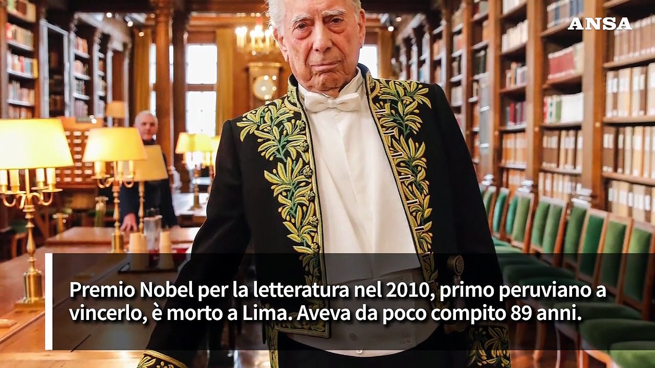 Mario Vargas Llosa, Nobel tra letteratura e politica