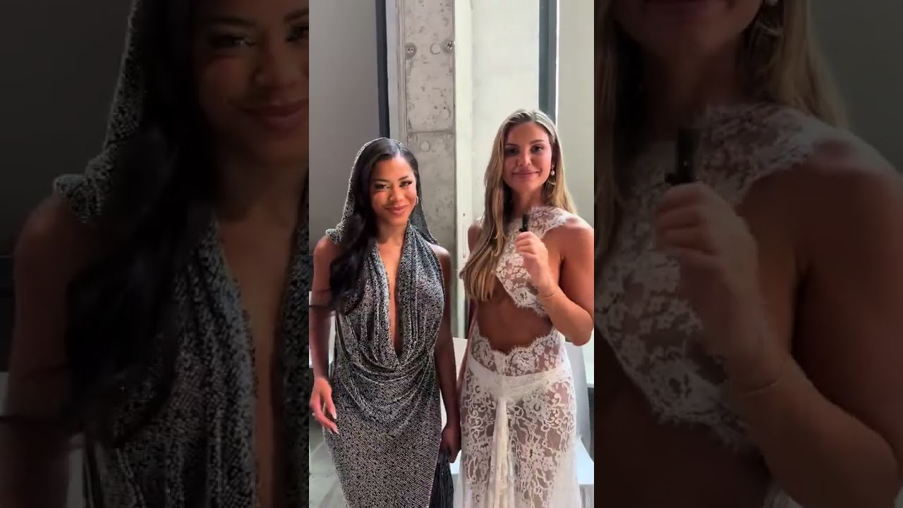 Two new bombshells have landed at Bronx & Branco's SS26 show ✨ #nyfw #loveislandUSA #amayapapaya