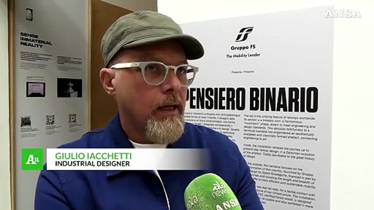 Il 'Pensiero Binario' di FS alla Design Week mostra il futuro delle ferrovie