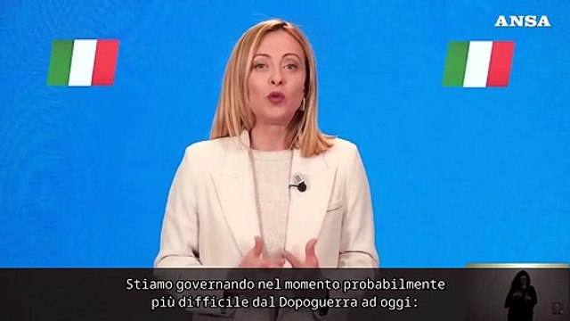 Congresso Lega, Meloni: Chiediamo all'Ue di rivedere il Green Deal