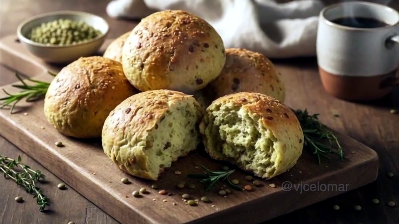 Pão de lentilha
