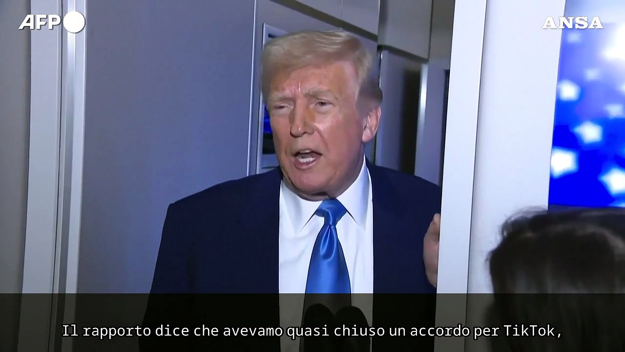 Trump: "Cina ha fatto saltare accordo su Tiktok per i dazi"