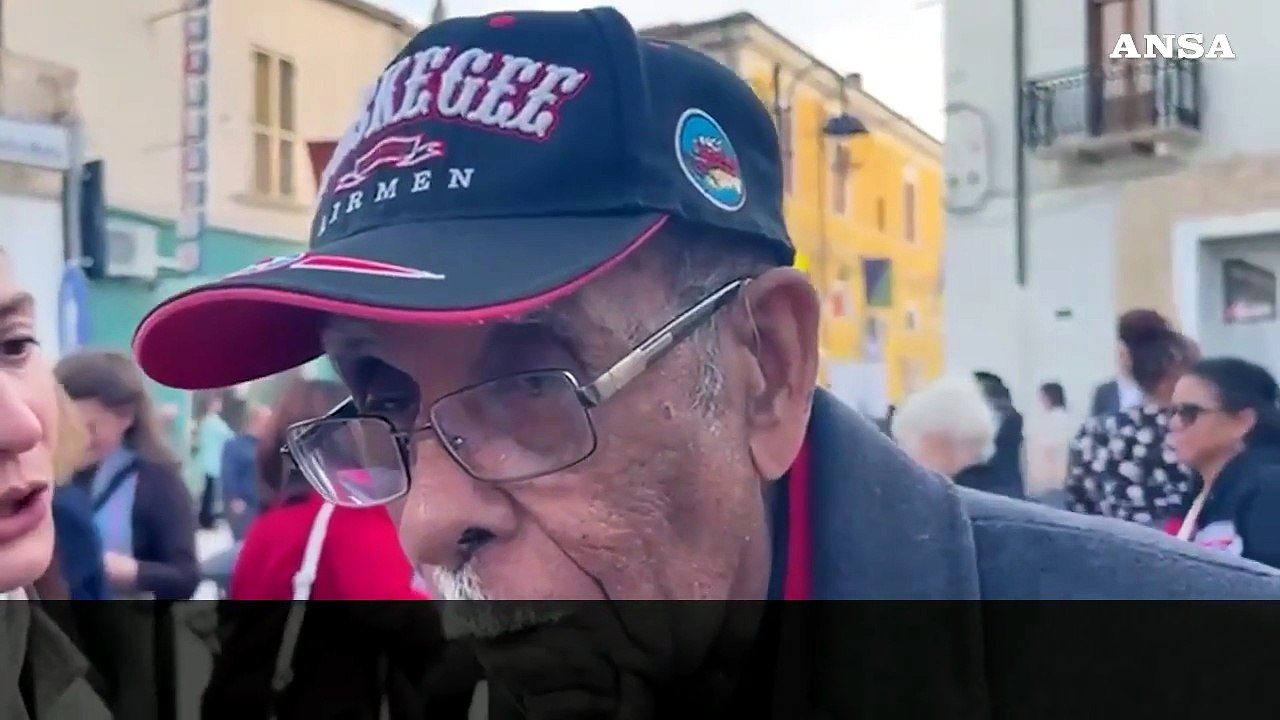 Dagli Stati Uniti al Molise, a 102 anni un pilota dei Tuskegee di nuovo in Italia