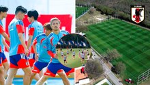 Japón cambia de sede y realiza su segundo entrenamiento en México con una intensa sesión en El Barrial
