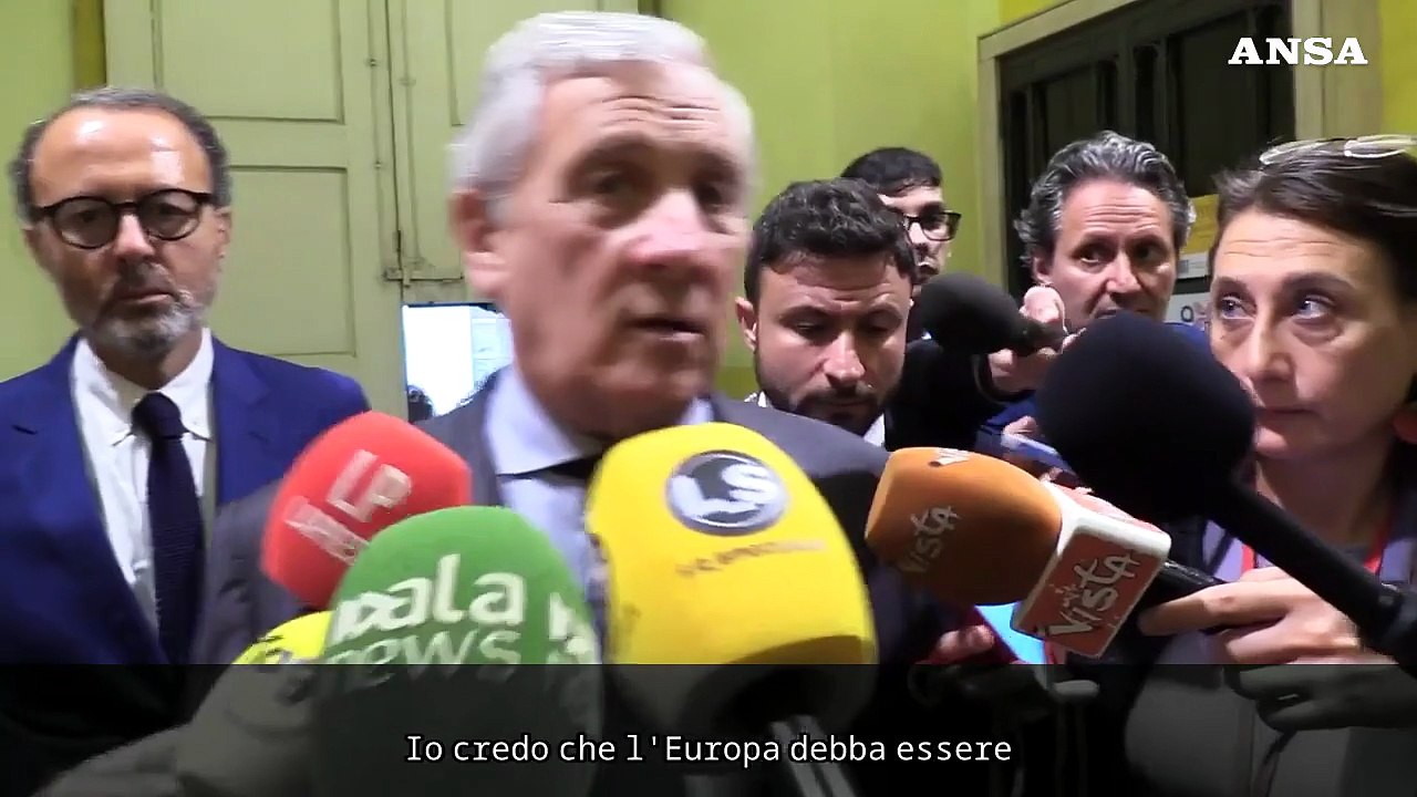 Ucraina, Tajani: "Dobbiamo lavorare tutti per una pace giusta"