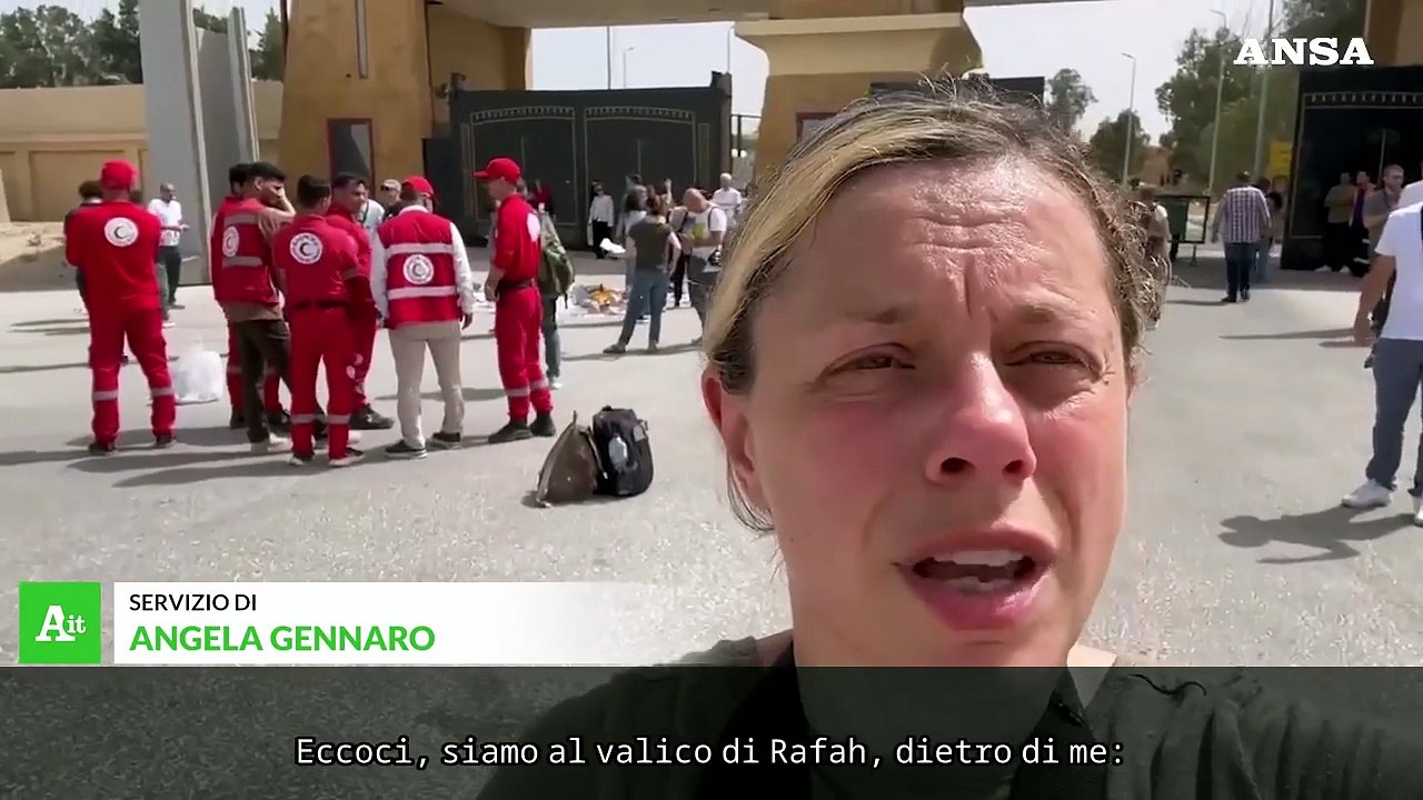 Gaza, la Carovana solidale al valico di Rafah