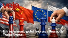 Enfraquecimento global favorece a Rússia, diz Thiago Aragão