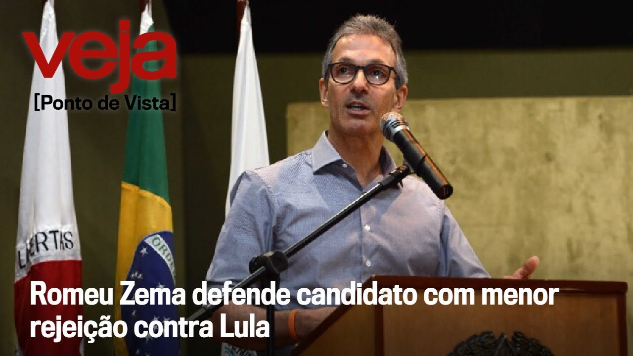 “Rejeição alta significa um teto baixo”, diz Romeu Zema