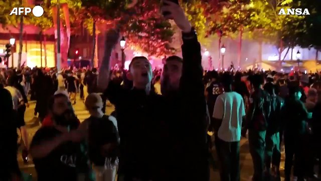 Finale Champions, la festa a Parigi per il trionfo del Psg