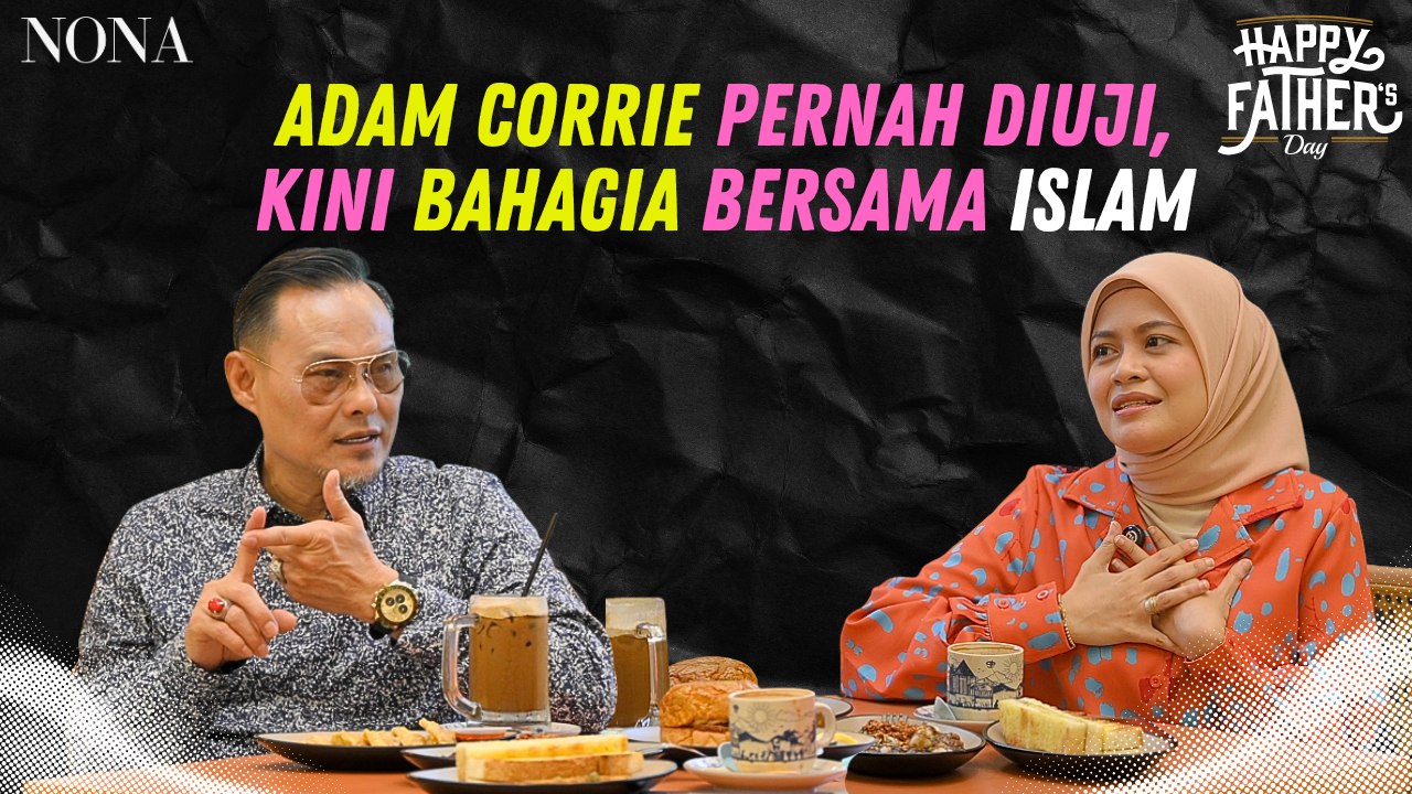 ADAM CORRIE: Pernah Diuji, Kini Bahagia Bersama Islam