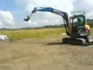 La pelleteuse manège