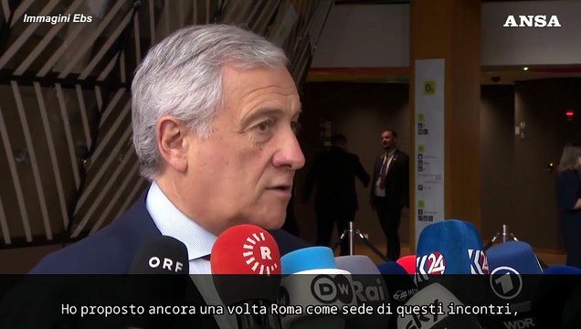 Iran, Tajani: No alla chiusura di Hormuz, danni enormi per tutti