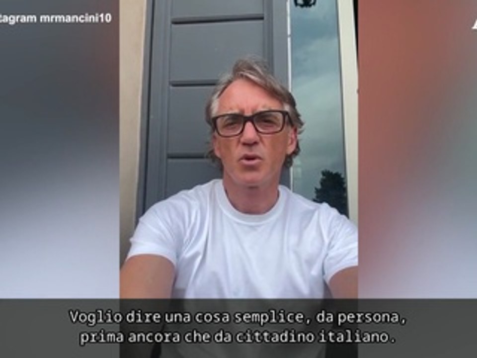 Staffetta per Gaza, l'appello di Mancini: "Basta guerra"