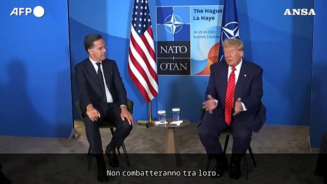 Rutte sulla parolaccia di Trump: "'Papa'' a volte deve essere duro"